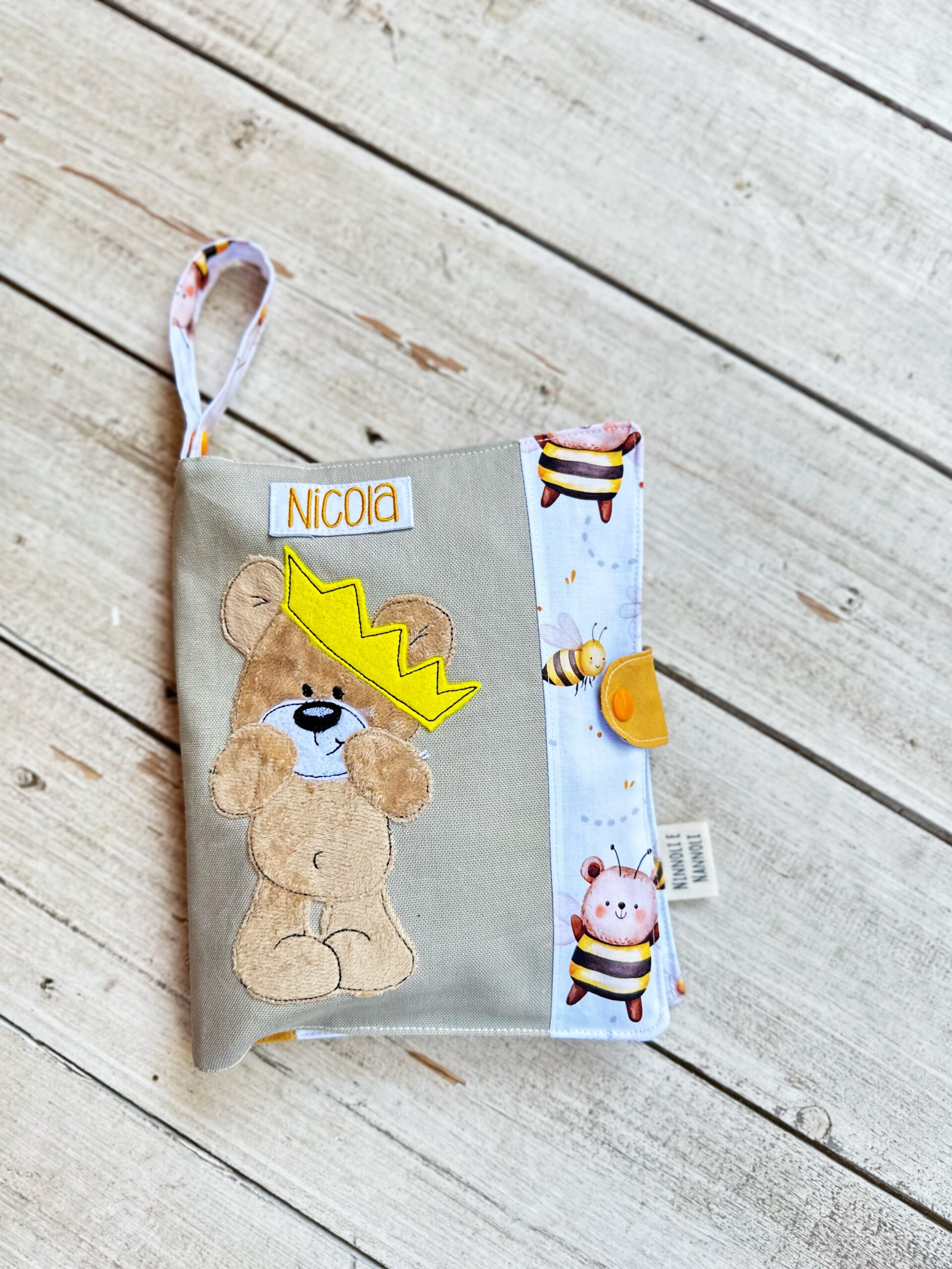 POCHETTE PORTAPANNOLINI PERSONALIZZATA