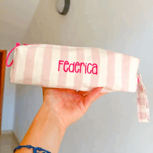 astuccio beauty case personalizzato