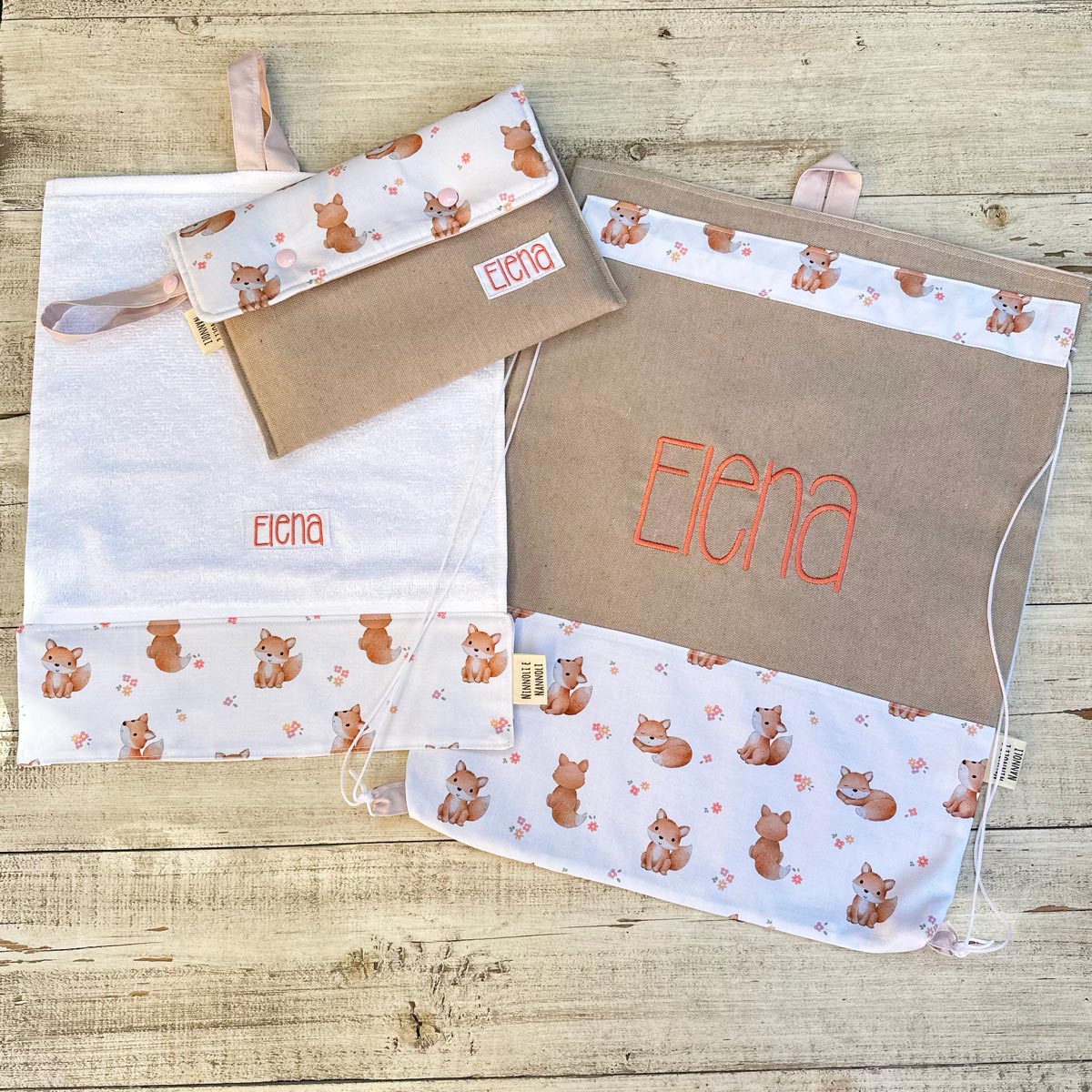 CREA IL TUO SET ASILO COORDINATO E PERSONALIZZATO