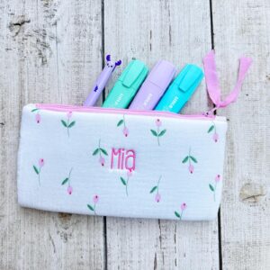 Beauty case mussola imbottito personalizzato