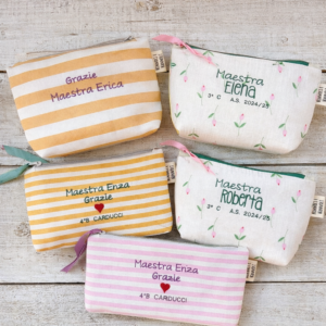 astuccio per maestra personalizzato