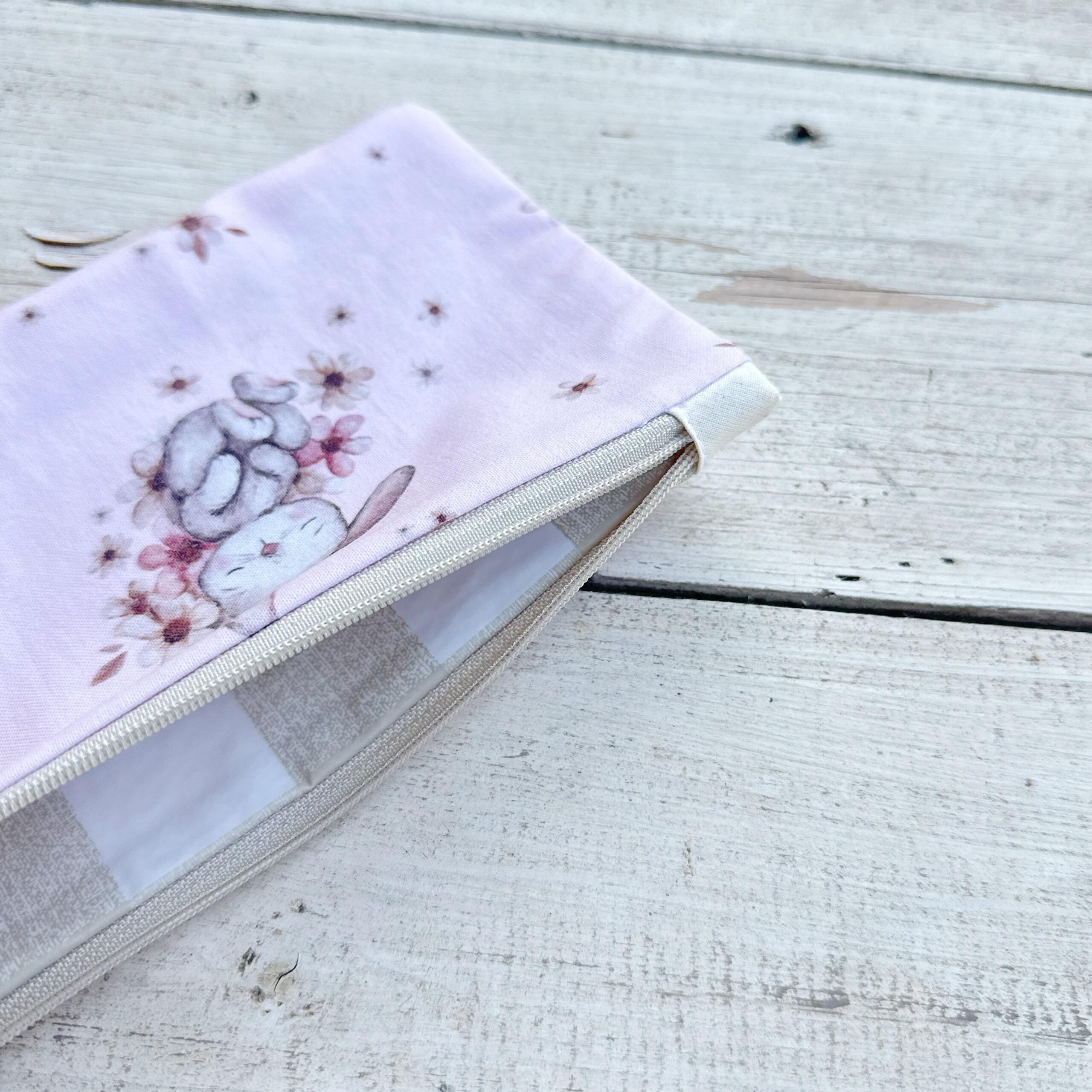 ASTUCCIO BEAUTY CASE - TAGLIA S CONIGLIETTO ROSA - immagine 3