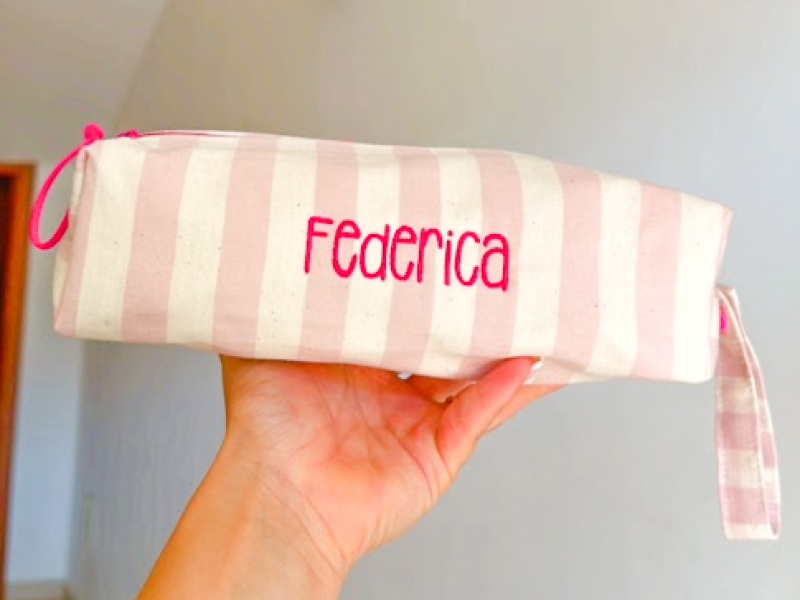 astuccio beauty case personalizzato